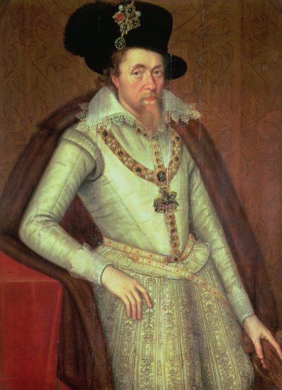 James I and VI of Scotland by John de, the Younger Critz